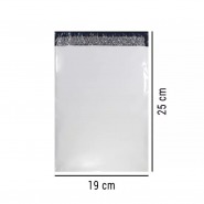 Envelope Plastico c/ Bolha 19 x 25 pct c/ 100 unid
