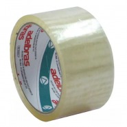 Fita Adesiva Transparente 48X50M Qualitape Adelbras (1 Rolo)